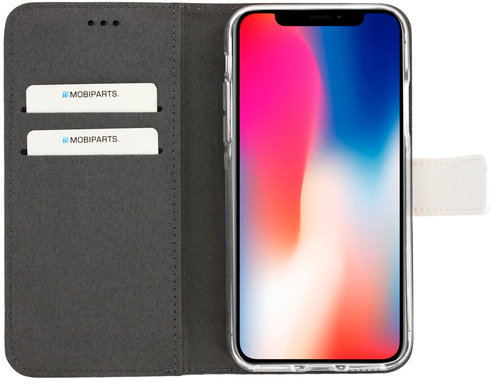 Mobiparts Premium Wallet TPU Case Apple iPhone X, iPhone XS White – image 4