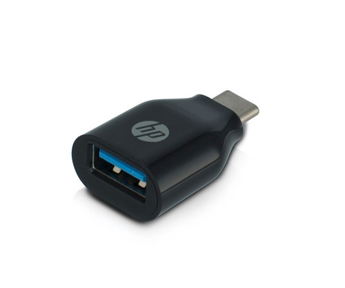 HP 2UX20AA USB-C USB A Melns