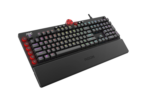 AOC AGK700 keyboard Gaming USB Black