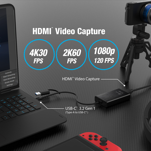 j5create JVA11-N 4K HDMI™ Capture Adapter – image 4