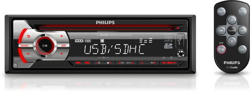 Philips CarStudio CEM2100/00 car media receiver Black – image 2