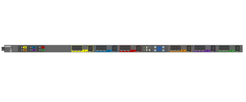 Lenovo 00YJ782 toitejaotuskomponent (PDU) 24 vahelduvvoolu kontakt 0U Must