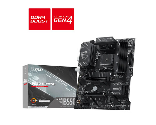 MSI B550 GAMING moederbord – Foto 4 van 5