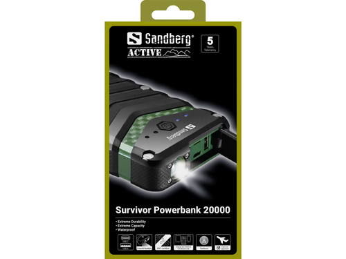 Sandberg Survivor Powerbank 20100, afbeelding 7