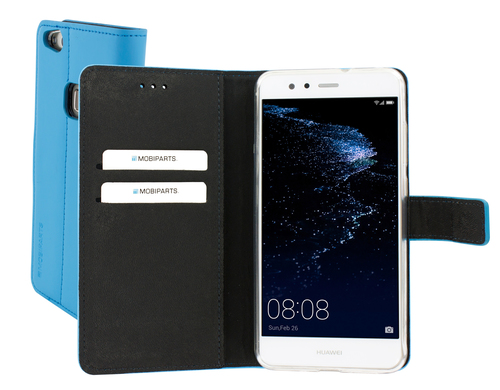 Mobiparts Premium Wallet TPU Case Huawei P10 Lite Light Blue
