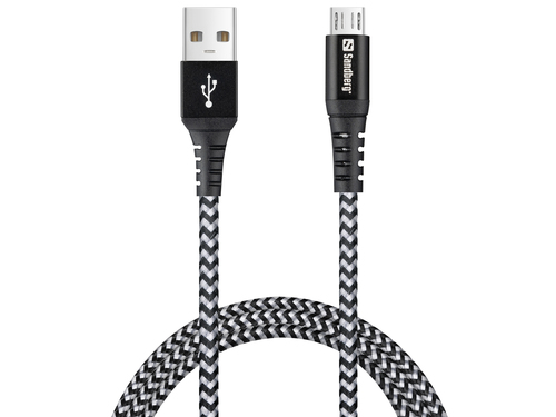SANDBERG Survivor MicroUSB Cable 1M
