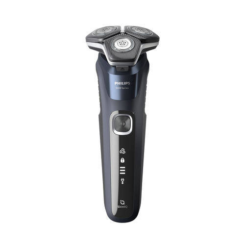 Philips SHAVER Series 5000 S5835/07 men's shaver Rotation shaver Black, Navy – image 1