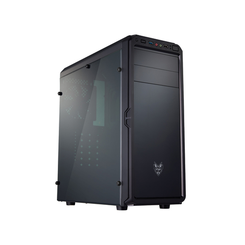 FSP CMT120 Midi Tower Melns
