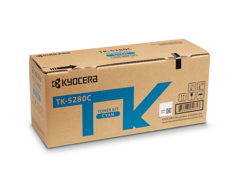 Original Kyocera TK-5280C Cyan Toner Cartridge - image 1