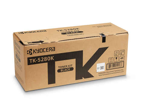 Kyocera TK5280K Black Toner Cartridge 13k pages - 1T02TW0NL0