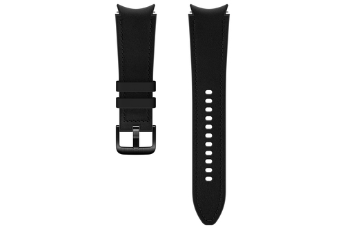 Samsung ET-SHR89LBEGEU smart wearable accessory Ремешок Черный Фторкаучук, Натуральная кожа