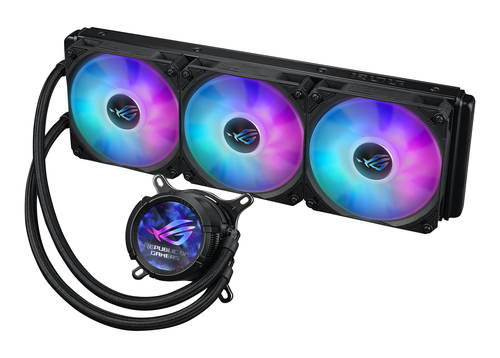 Asus Rog Strix LC Iii 360 Argb LCD 300W Tdp White Edition - 90RC00W2-M0UAY0 - image 2