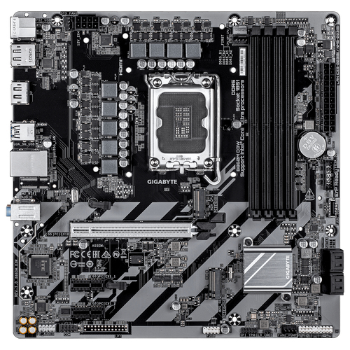 Gigabyte B860M D3W Moederbord Socket Intel LGA 1851 Vormfactor ATX – Foto 3 van 5