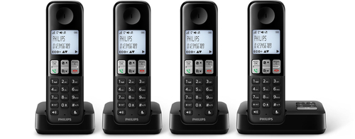 Philips D2354B/38 telephone DECT telephone Caller ID Black – image 2