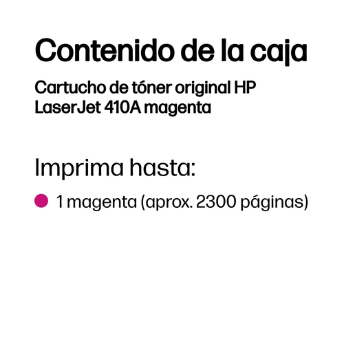 Tóner HP 410A