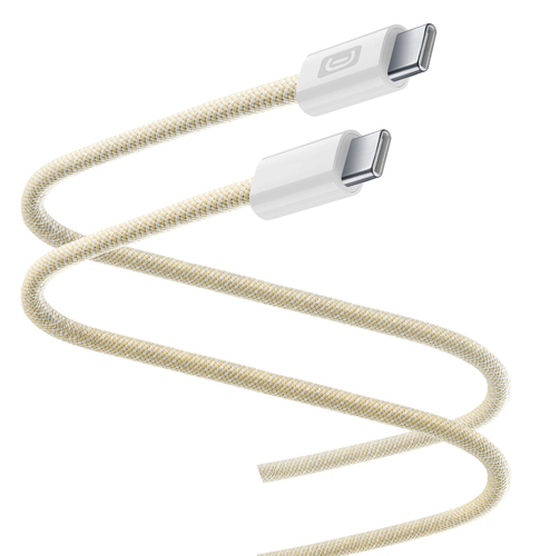 Cellularline 8018080487156 USB кабель 2 m USB C 60 W Желтый
