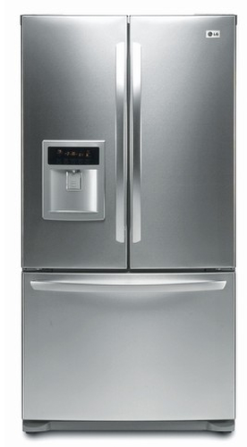 LG GR-F258UTK side-by-side refrigerator Freestanding