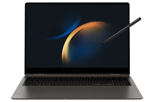 Samsung Galaxy Book3 Pro 360 Intel® Core™ i7 i7-1360P Гибрид (2-в-1) 40,6 cm (16") Сенсорный экран WQXGA+ 16 GB LPDDR5-SDRAM 512 GB Твердотельный накопитель (SSD) Wi-Fi 6E (802.11ax) Windows 11 Home Антрацит