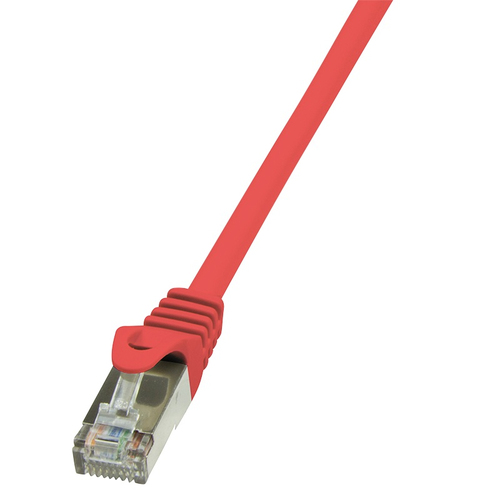 Product image: LogiLink 7.5m Cat.5e F/UTP RJ45 networking cable Red Cat5e F/UTP (FTP)