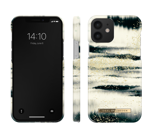 iDeal of Sweden Printed Case iPhone 12/12P Golden Tie Dye – image 3