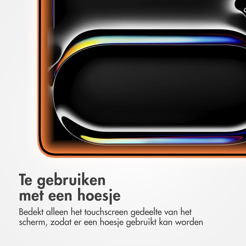 Accezz Glass screenprotector + Applicator iPad Pro 13 (2024) M4, afbeelding 4