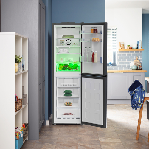 Beko CNG4692VA Frost Free Combi Fridge Freezer with HarvestFreshTM – image 9