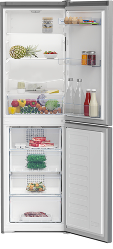 Beko RCHE300K40SN Selective Line Koel-vriescombinatie Zilver, afbeelding 3