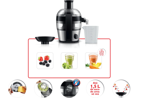 Philips Walita Viva Collection RI1836/00 juice maker – image 4