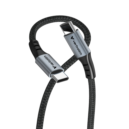Verbatim 31845 USB кабель USB 2.0 1,2 m USB C 0,48 Gbit/s 100 W Черный