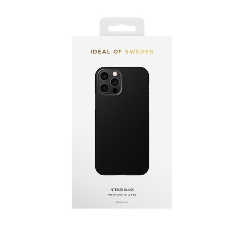 iDeal of Sweden Atelier Case iPhone 12/12P Intense Black – image 1