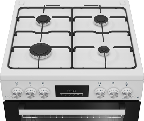 Beko Pro FDG6231CW 60 cm Gas Cooker - White - image 4
