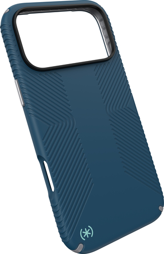 Speck Presidio2 Grip + MS Apple iPhone 17 Pro Max Deep Sea Blue- with Microban