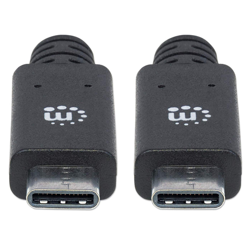 Cable USB Tipo C MANHATTAN USB-C macho a USB-C macho