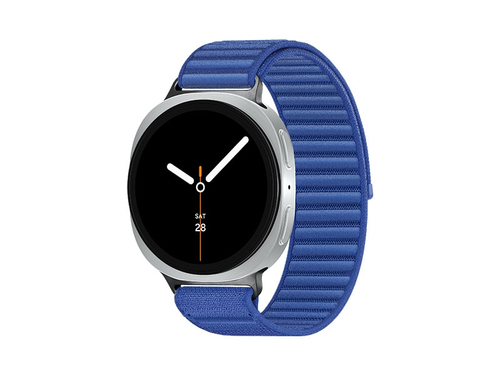 Samsung Galaxy Watch 8, Bluetooth, 44mm, Sport Band, White, S/M + Fabric Band, Blue, M/L