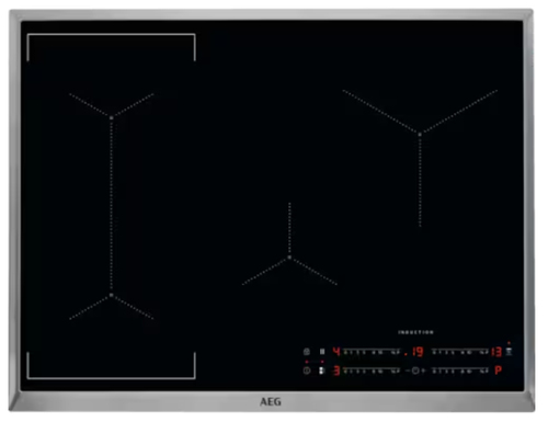 AEG IKE74441XB Черный Встроенный 68 cm Плита с зонами индукции 4 зона(ы)