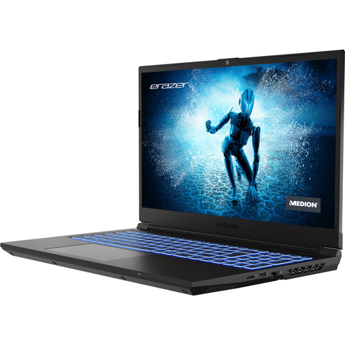 ERAZER Deputy P30 Intel® Core™ i7 i7-12700H Ноутбук 39,6 cm (15.6") Full HD 16 GB DDR4-SDRAM 1 TB Твердотельный накопитель (SSD) NVIDIA GeForce RTX 3060 Wi-Fi 6 (802.11ax) Windows 11 Home Черный QWERTY
