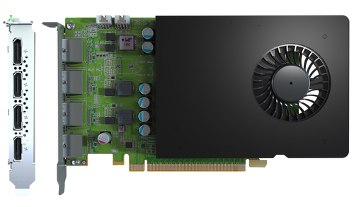 Matrox D-Series D1480 Quad DisplayPort Graphics Card / D1480-E4GB