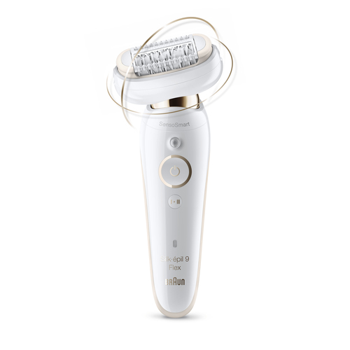 Braun Silk-épil 9 Flex 40 tweezers White, Gold – image 3