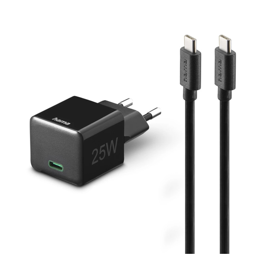 Hama 00086404 mobile device charger Smartphone, Tablet Black AC Fast charging Indoor