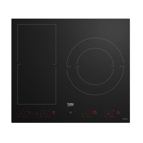 Beko HII63800FHT hob Black Built-in