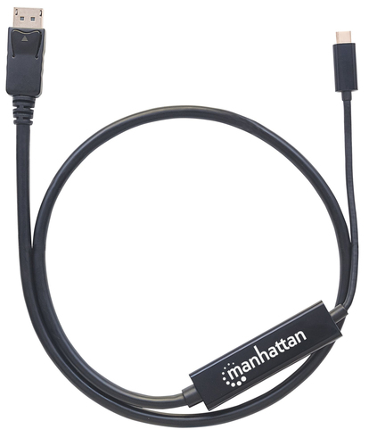 Manhattan USB Type C auf DisplayPort-Adapterkabel 1m zwart, afbeelding 5