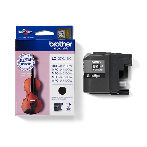 Original Brother LC127XLBK High Capacity Black Ink Cartridge - image 4
