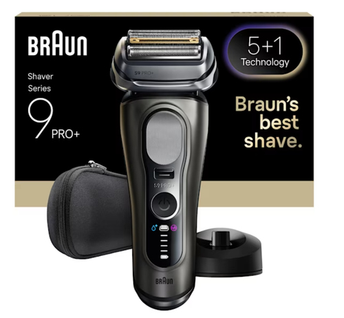 Braun Series 9 Pro+ 9615S Сеточная бритва Триммер Черный, Серый