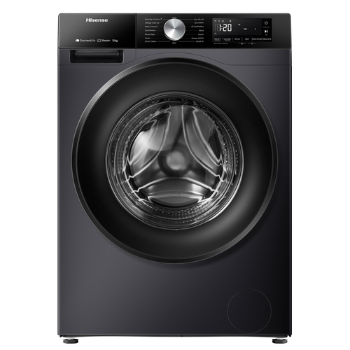 Hisense 3S Series WF3S1243BB3 12kg WiFi Connected Washing Machine with 1400 rpm - Black - A Rated, Black - image 2