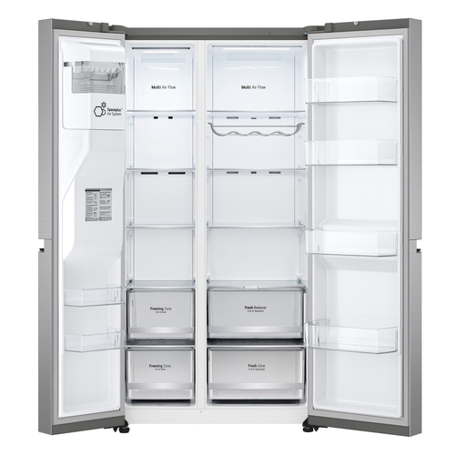 LG GSLA80PZLD side-by-side refrigerator Freestanding – image 5