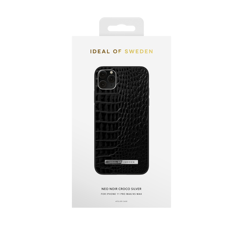iDeal of Sweden Atelier Case iPhone 11PM/XSM Neo Noir Cr Slvr – image 1