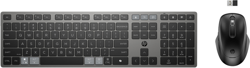 HP E45c G5 DQHD Curved Monitor (6N4C1AA) + 725 Multi-Device Rechargeable Wireless Keyboard and Mouse Combo (9T5B0UT) – image 2