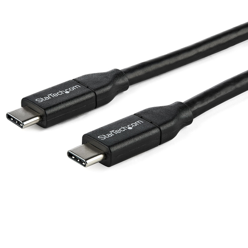 CABLE DE 1M USB-C A USB TIPOC  CON CAPACIDAD PD 5A USB 20 - Código: USB2C5C1M | Compra en Guadalajara