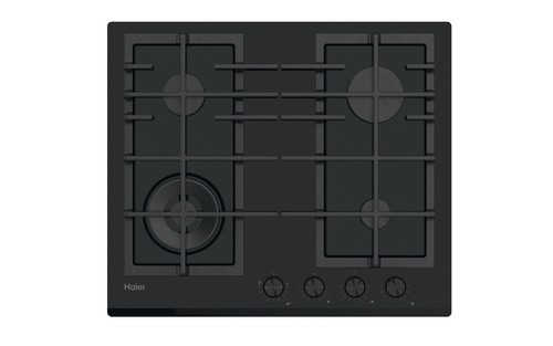 Haier Series 4 HAVG6BF4HB/1 Черный Встроенный 59 cm Газовый 4 зона(ы)