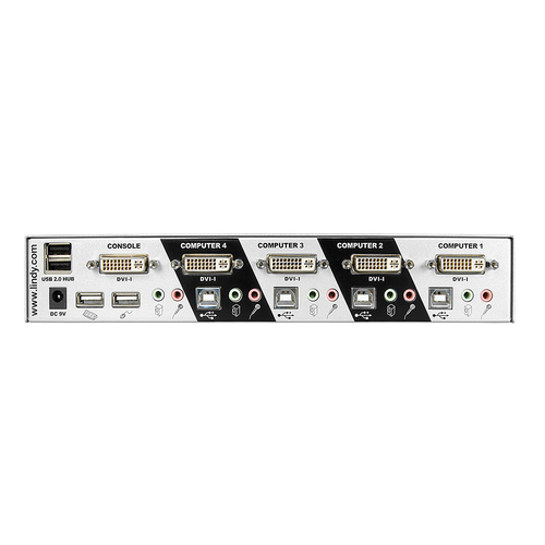 Lindy KVM Switch DVI-I Single Link Pro 4 Port, afbeelding 2